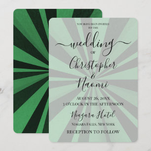 Invitación Crear su propio Personalizado Retro Profundo Sunbu