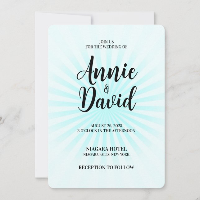 Invitación Crear tu propio Starburst Pastel Retro (Anverso)