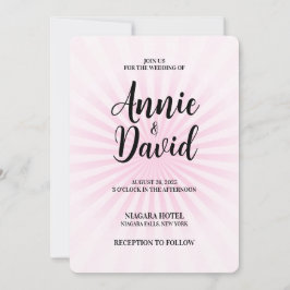 Invitación Crear tu propio Starburst Pastel Retro