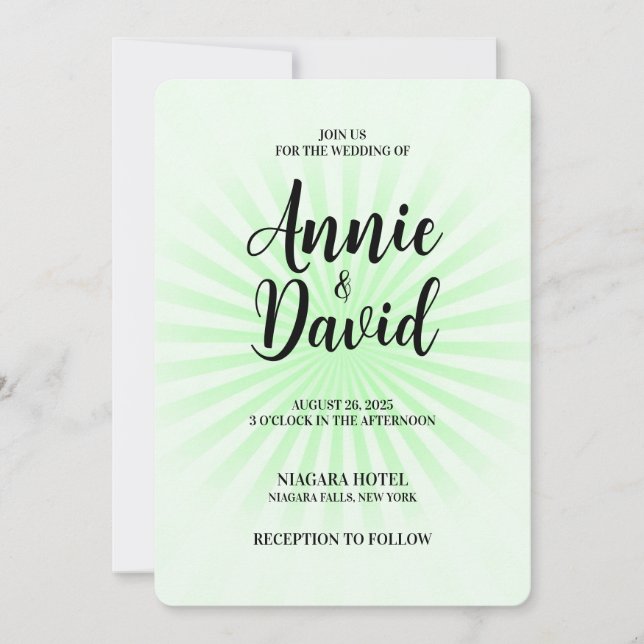 Invitación Crear tu propio Starburst Pastel Retro (Anverso)