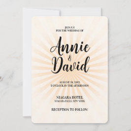 Invitación Crear tu propio Starburst Pastel Retro