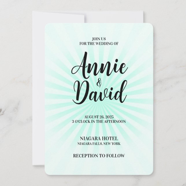 Invitación Crear tu propio Starburst Pastel Retro (Anverso)