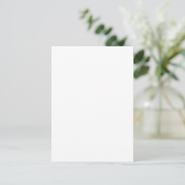 Invitación create your own (Anverso de pie)