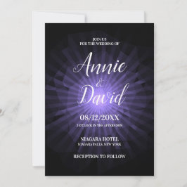 Invitación Create Your Own Polygon Sunburst Wedding