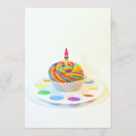 Invitación creativa de la fiesta de cumpleaños de