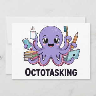 Invitación Creatura de Octotasking en modo multitarea
