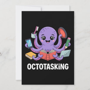 Invitación Creatura de Octotasking en modo multitarea