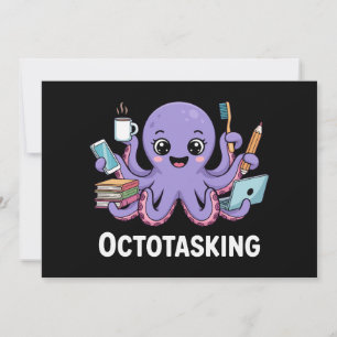 Invitación Creatura de Octotasking en modo multitarea