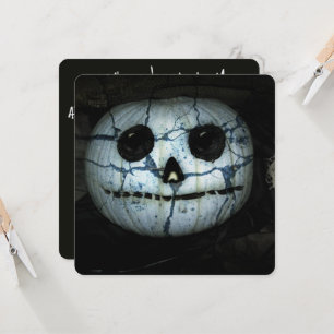 Invitación Creepy Jack-o-Lantern Halloween