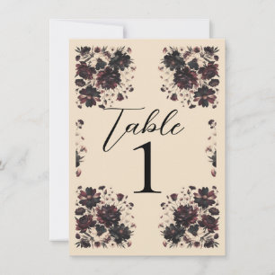 Invitación Crema Beige Vintage Shabby Chic Floral Malhumorada