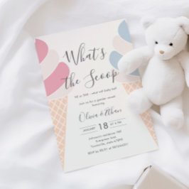 Invitación Crema de hielo: ¿Qué revelan los géneros de Scoop 