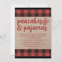 Crepes de búfalo rojo y Fiesta de pijamas