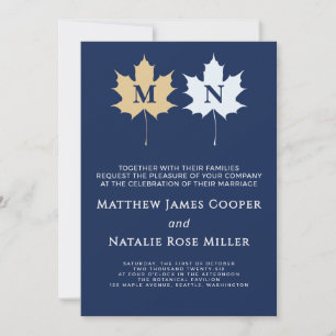 Invitación Crest de Coincidencia Perfecta Moderno y Audaz en