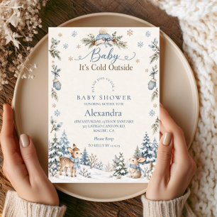 Invitación Criadito Es Frío Afuera