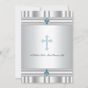 Invitación Crianza de los niños de la Cruz Gris y Azul