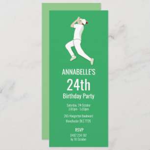 Invitación Críquet