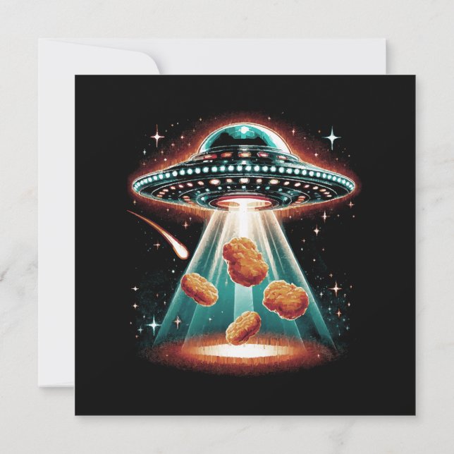 Invitación Crispy Chicken Nugget (Reverso)