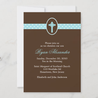 Invitación Cristal azul claro