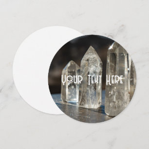 Invitación Cristales de punto pulido Energy Healer