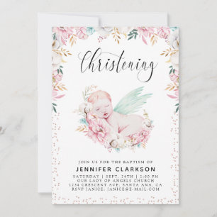 Invitación Cristalización floral neonatal