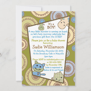 Invitación cristiana de Baby Shower de los
