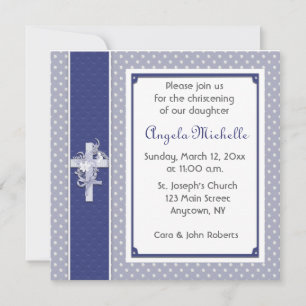 Invitación cristiana de Periwinkle