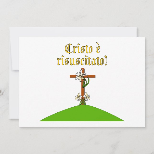 Invitación Cristo es ascendiente (Anverso)