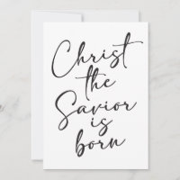 Cristo Salvador Nació Navidades Arte Imprimir