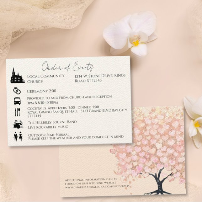 Invitación Cronología de eventos: gabinete de árbol de hoja d (Subido por el creador)