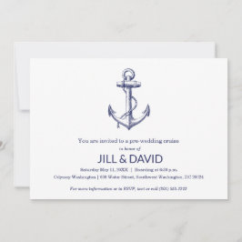 Invitación Crucero Nautical Theme
