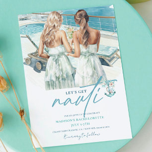 Invitación Cruise Vamos a conseguir a Nauti Bachelorette