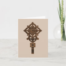 Cruz de mano de madera