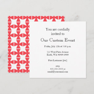 Invitación Cruz de masas de Suecia