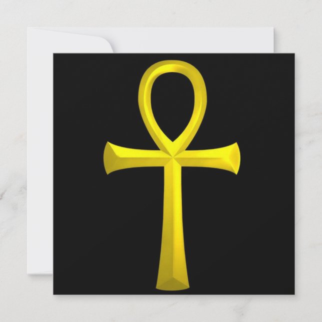 INVITACIÓN CRUZ DEL EGIPCIO DEL QUID ANSATA DE ANKH (Anverso)