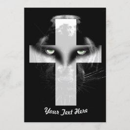 Invitación Cruz del pantano negro