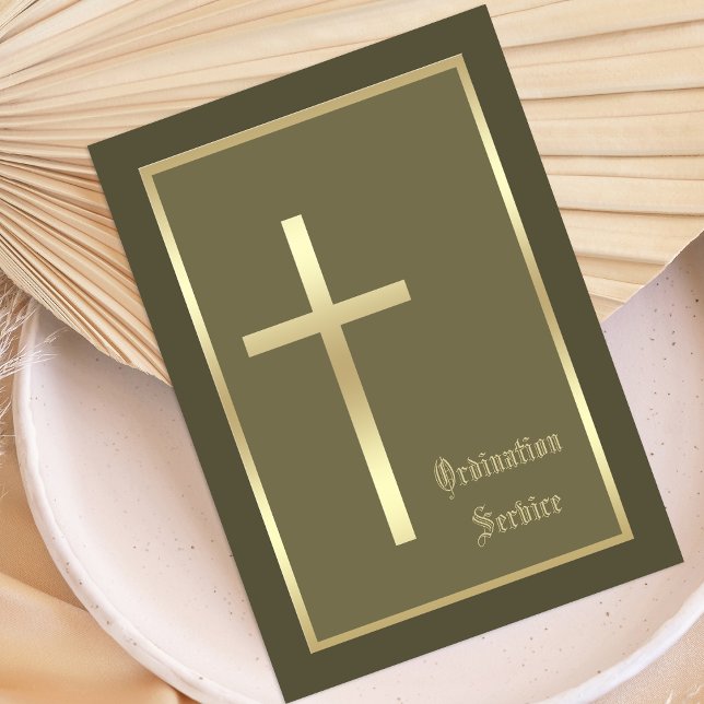 Invitación cruzada de la ordenación de la iglesia (Subido por el creador)