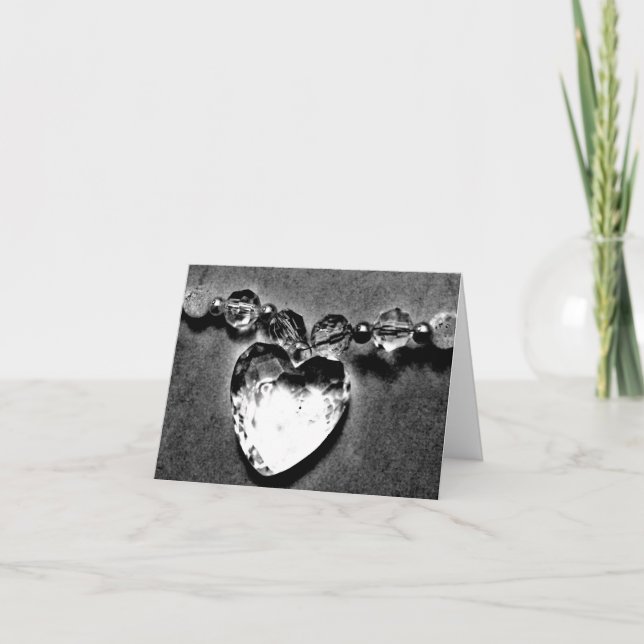 Invitación Crystal Heart (Anverso)