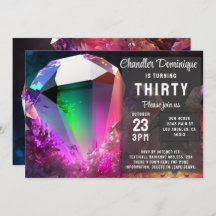 Crystal Jewel Tone Tourmaline Cumpleaños de octubr