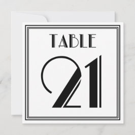 Invitación Cuadro 21 Art Deco