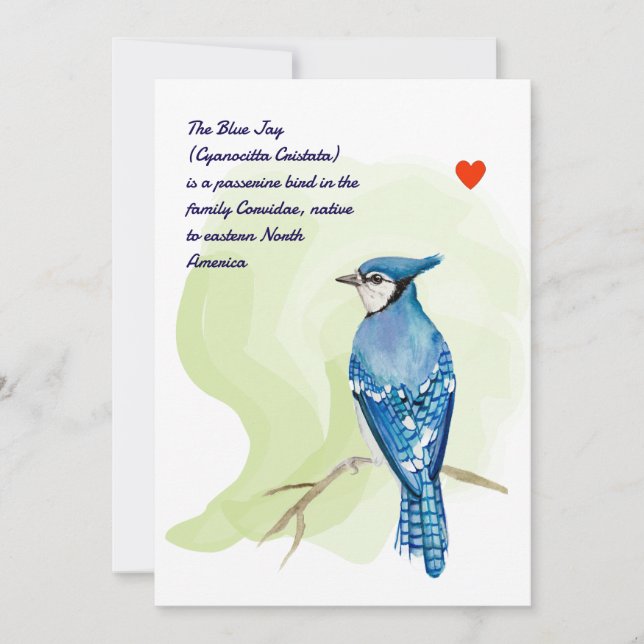 Invitación Cuadros de acuarela azul (Anverso)
