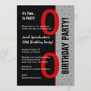Invitación Cualquier ADOLESCENTE o TWEEN cumpleaños moderno c