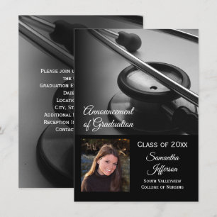 Invitación Cualquier año - Escuela de Medicina, Graduación de