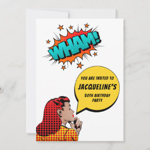 Invitación Cualquier cumpleaños gracioso de la edad