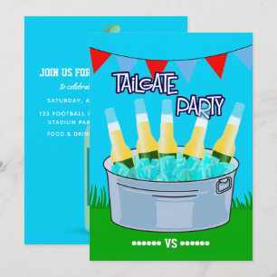 Invitación Cualquier evento fiesta de pre juego personalizabl