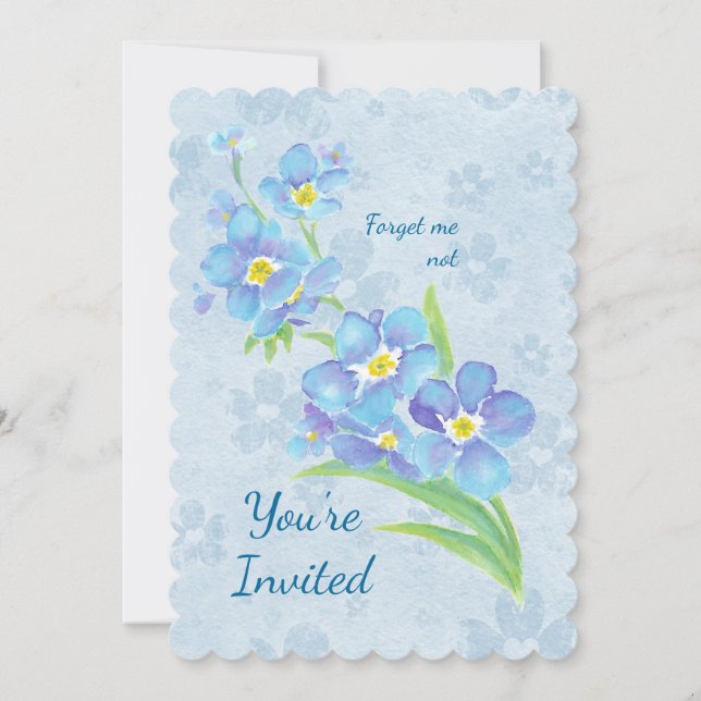 Invitación Cualquier fiesta de cumpleaños de vejez que no sea (Anverso)
