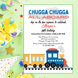 Invitación Cualquier Personalizado colorido de cumpleaños