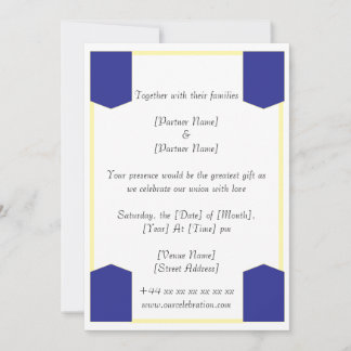 Invitación Cuando el romance se encuentra con el lujo: una hi