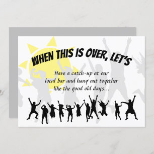 Invitación CUANDO ESTO HAYA TERMINADO, GUARDEMOS El Bloqueo D