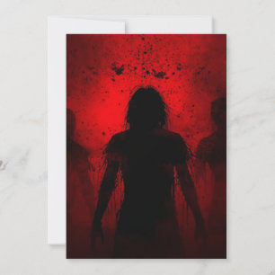 Invitación Cuando la noche grita en rojo