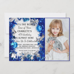 Invitación cuarta Navidad Fotos de la fiesta de cumpleaños In